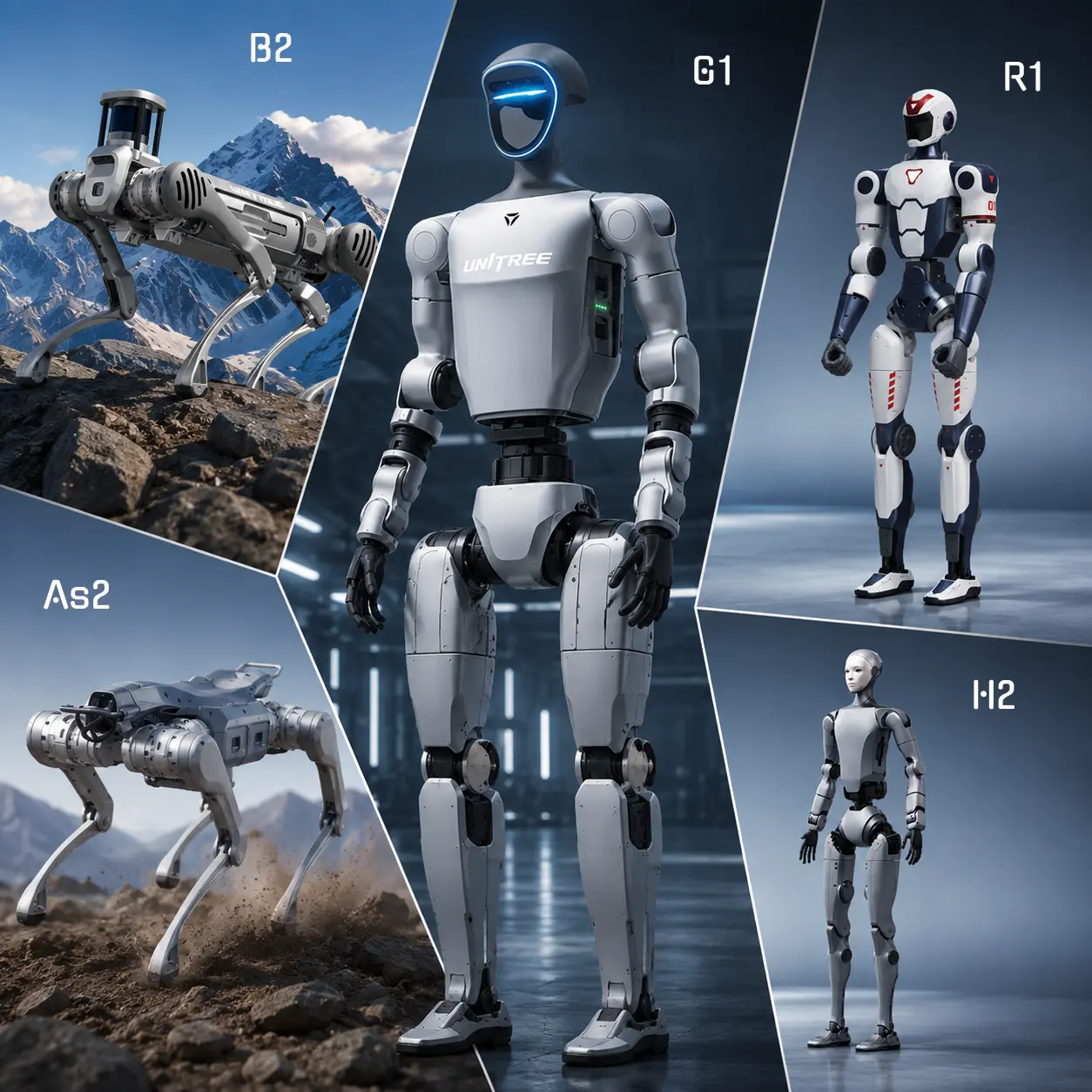 gamme robots Unitree France par Dart Solutions